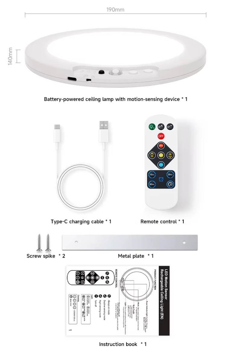 CoveLight Pro -Ultra-thin Motion Sensor Light